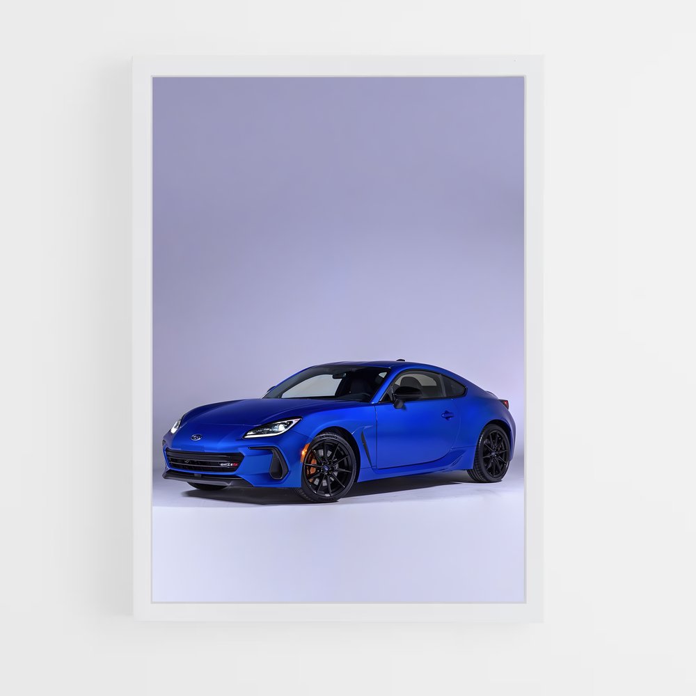 Poster Brz ts magnifique – affiche Subaru (vue 3)